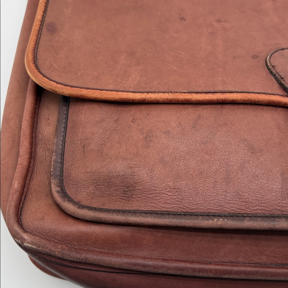 Vintage Coach Metropolitan Leather Briefcase Bag USA BLEMISH - Picture 2 of 15